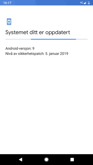 Vent til søket er ferdig