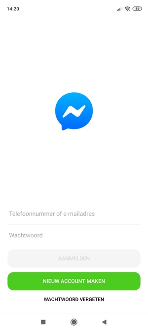 Uw app is klaar voor gebruik