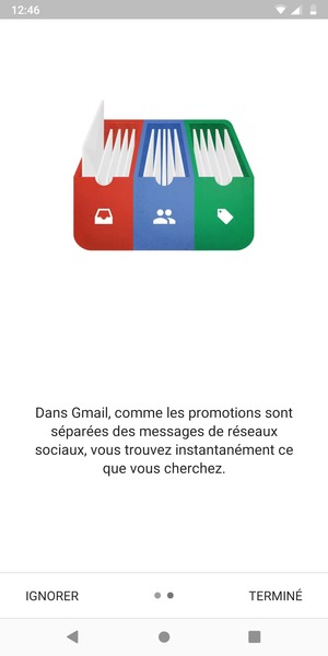 Sélectionnez TERMINÉ