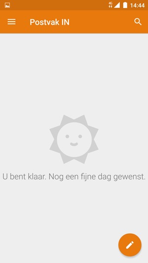 Uw account is klaar voor gebruik