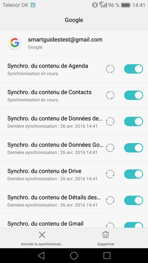 Vos contacts Google vont maintenant être synchronisés avec votre smartphone