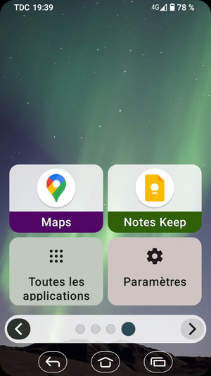 Sélectionnez Paramètres