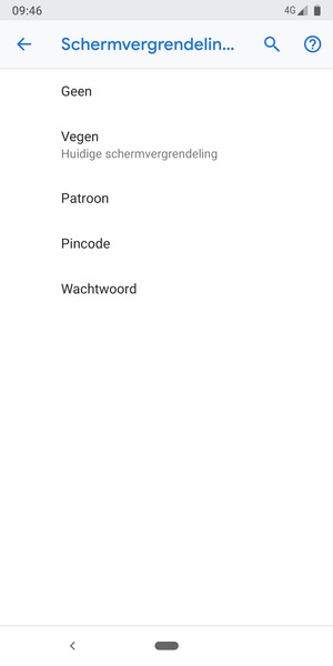 Selecteer Patroon