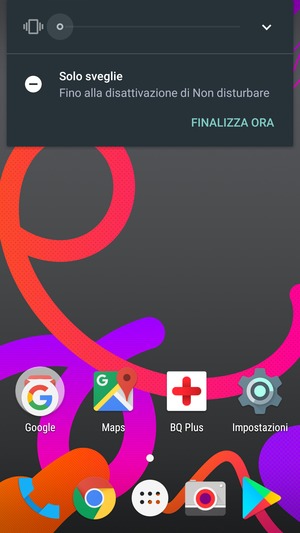 Premi una volta per la modalità silenziosa