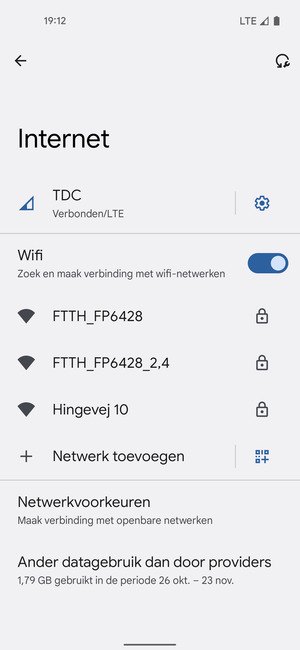 Selecteer het draadloze netwerk waarmee u verbinding wilt maken