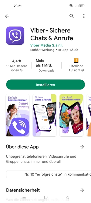 Wählen Sie Installieren