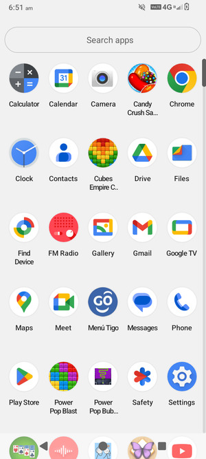 Select Settings