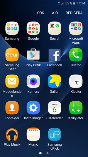 Välj Inställningar