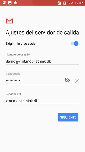 Desactive Exigir inicio de sesión