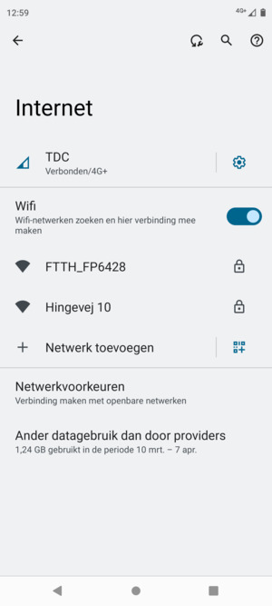 Selecteer het draadloze netwerk waarmee u verbinding wilt maken