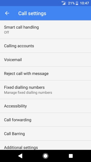 Select Voicemail