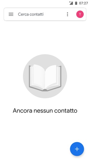 Seleziona il tasto Menu