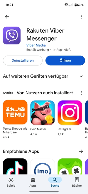 Wählen Sie Öffnen
