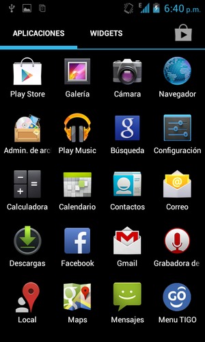 Seleccione Correo