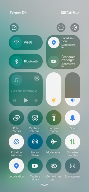 Activer Luminosité automatique