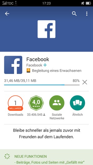 Warten Sie, bis der Installationsprozess  beendet ist