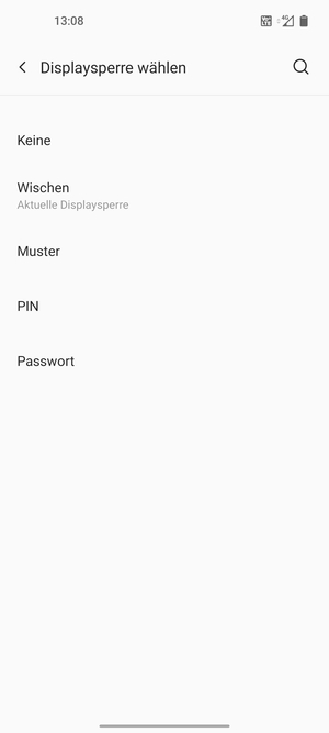 Wählen Sie Muster