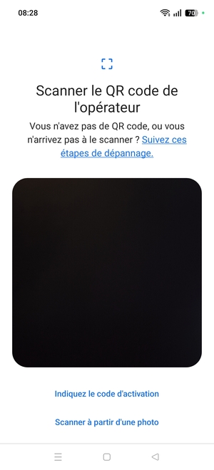 Scannez le code QR