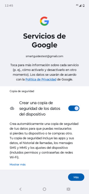 Seleccione Más
