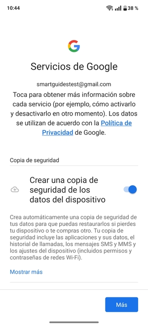 Seleccione Más