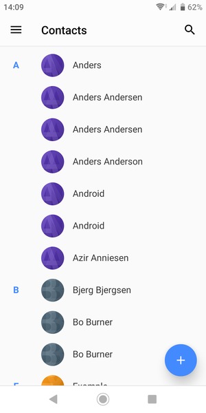 Select the Menu button