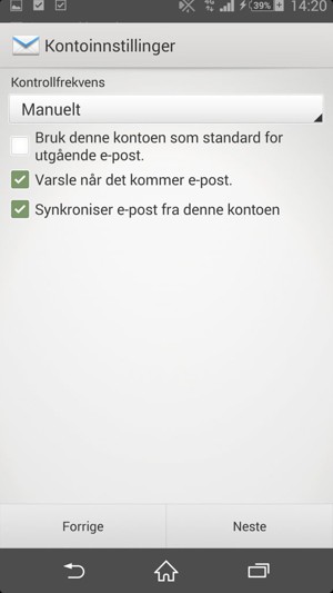 Velg Neste
