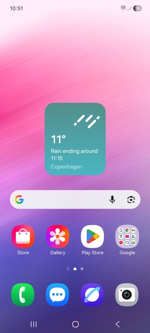Swipe up