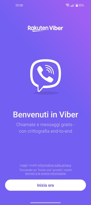L'app è pronta per l'uso