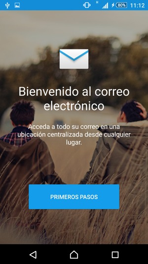 Seleccione PRIMEROS PASOS