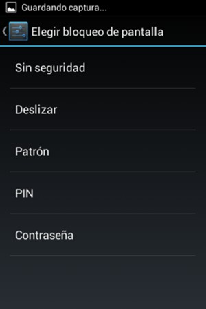 Seleccione Patrón