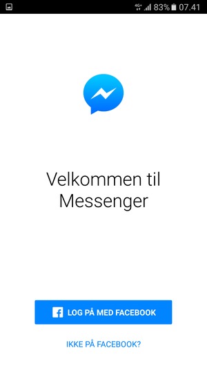 Din app er klar til brug