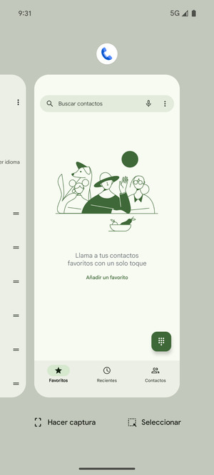 Deslice las aplicaciones hacia arriba para cerrarlas
