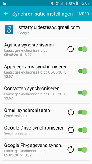 Uw contactpersonen van Google worden nu gesynchroniseerd met uw smartphone