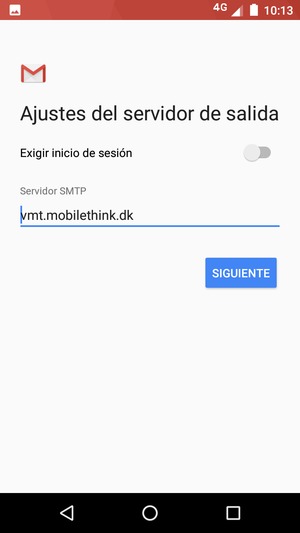 Desactive Exigir inicio de sesión y seleccione SIGUIENTE