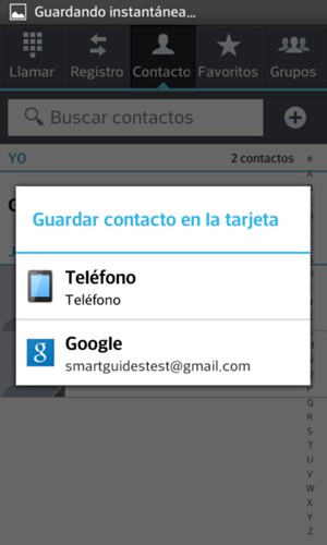 Seleccione su cuenta
