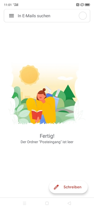 Ihr Gmail Konto ist einsatzbereit