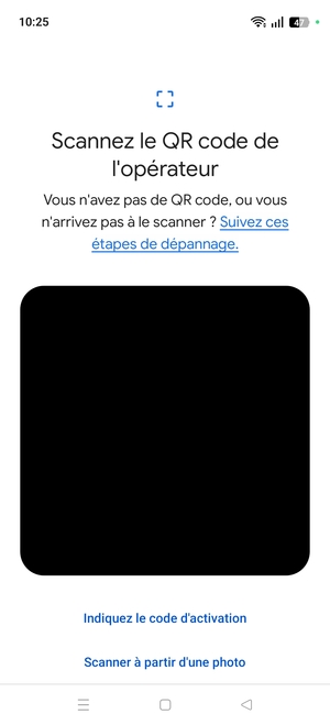 Scannez le code QR