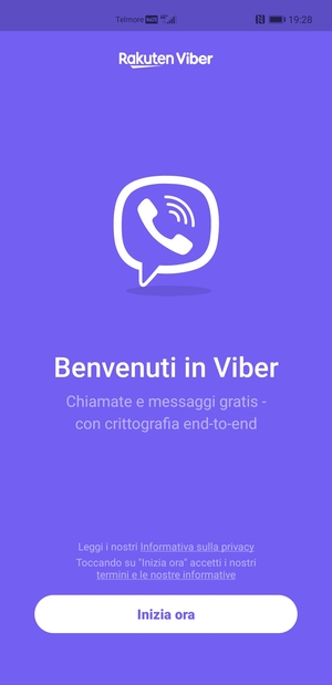 L'app è pronta per l'uso