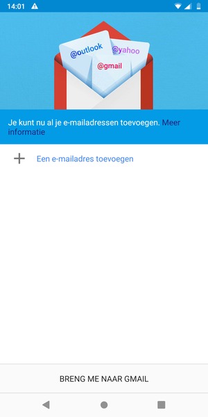 Selecteer Een e-mailadres toevoegen