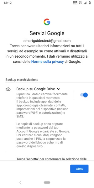 Seleziona Altro