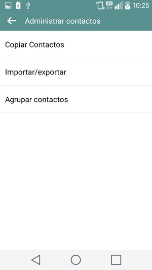 Seleccione Importar/exportar