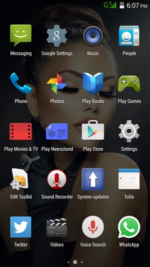 Scroll to and select Settings