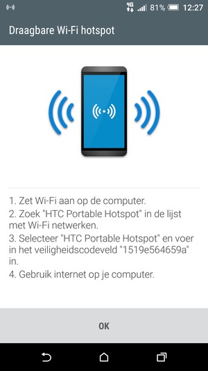 Selecteer OK