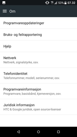 Velg Programvareoppdateringer