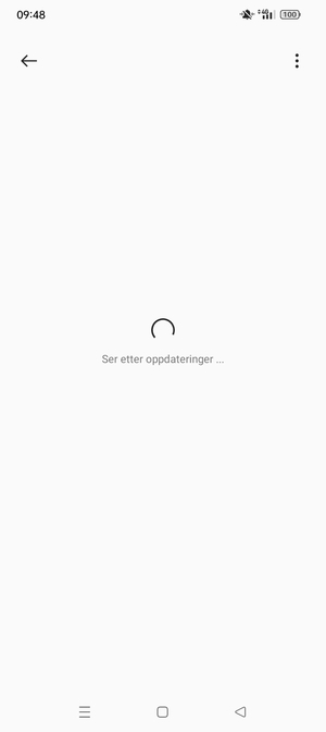 Vent til søket er ferdig