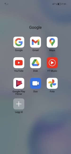 Velg Gmail