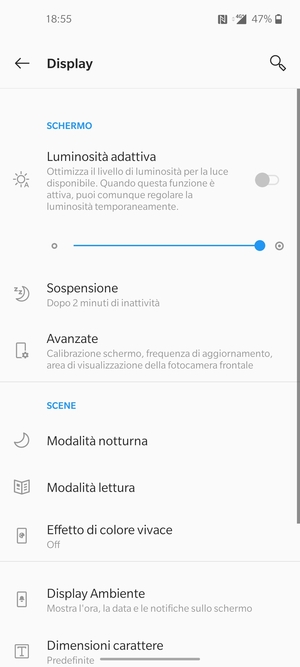 Seleziona Avanzate