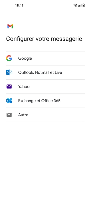 Sélectionnez Autre