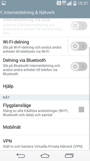 Välj Mobilnät