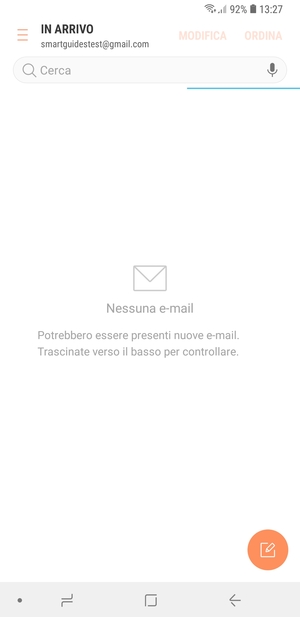 Il tuo Gmail è pronto per l'uso
